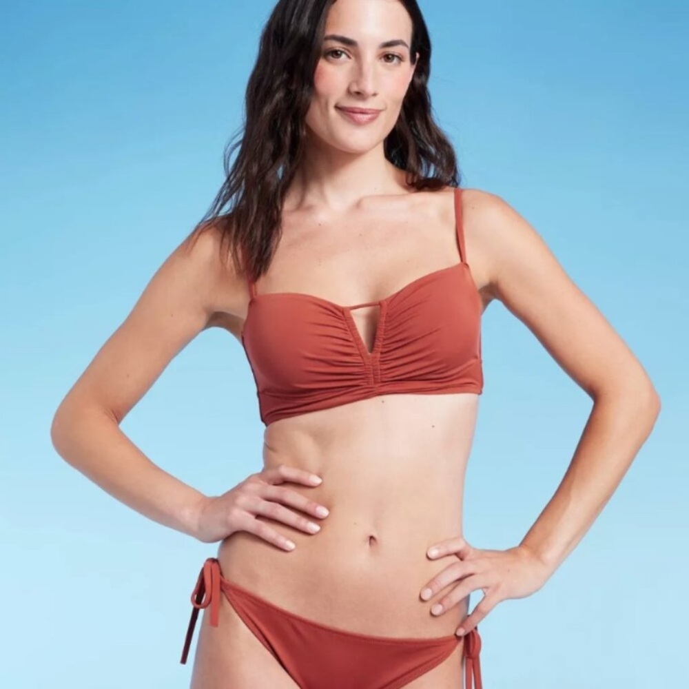 Shade & Shore Rust Bikini Set - Picture 2 of 6